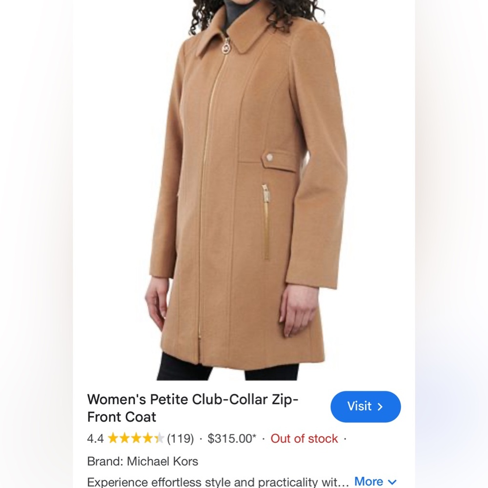 MICHEAL Micheal Kors coat size xxs